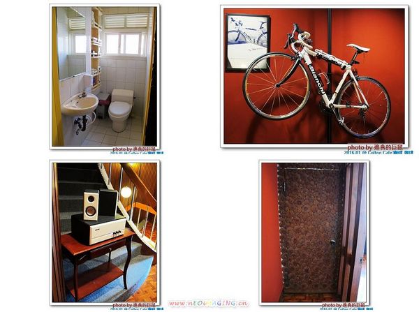 Coffee Cafe' 咖啡珈琲：(台南。中西區美食) Coffee Cafe' 咖啡珈琲 /  咖啡。甜點。正餐。陪你度過一個慵懶靜謐的個人時光!  / 抹茶厚鬆餅，舒芙蕾的綿密濕軟口感，絕不能錯過喔!