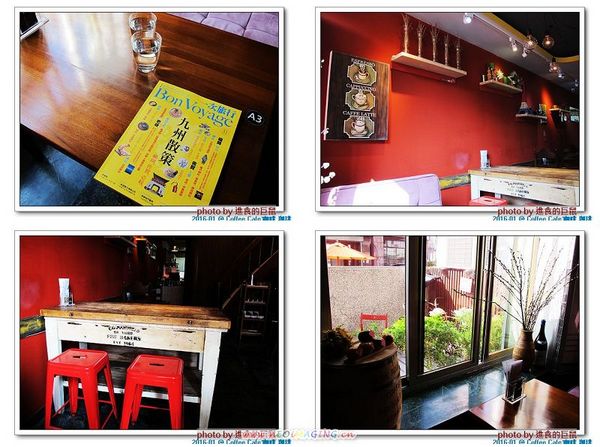 Coffee Cafe' 咖啡珈琲：(台南。中西區美食) Coffee Cafe' 咖啡珈琲 /  咖啡。甜點。正餐。陪你度過一個慵懶靜謐的個人時光!  / 抹茶厚鬆餅，舒芙蕾的綿密濕軟口感，絕不能錯過喔!