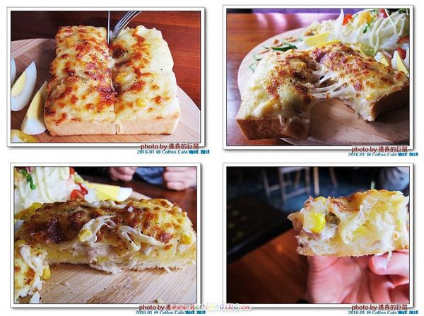 Coffee Cafe' 咖啡珈琲：(台南。中西區美食) Coffee Cafe' 咖啡珈琲 /  咖啡。甜點。正餐。陪你度過一個慵懶靜謐的個人時光!  / 抹茶厚鬆餅，舒芙蕾的綿密濕軟口感，絕不能錯過喔!