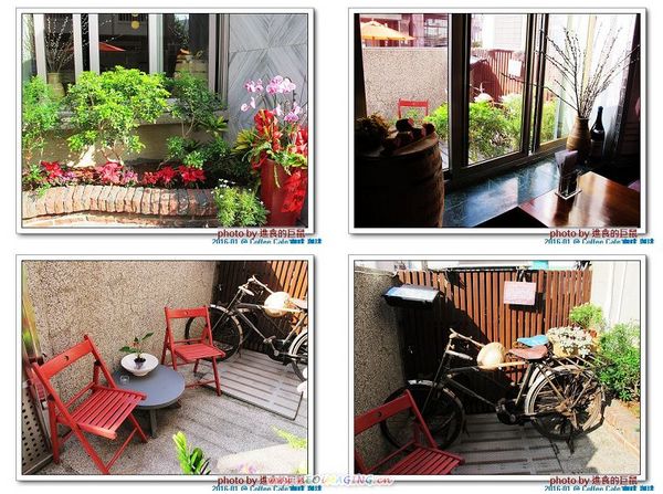 Coffee Cafe' 咖啡珈琲：(台南。中西區美食) Coffee Cafe' 咖啡珈琲 /  咖啡。甜點。正餐。陪你度過一個慵懶靜謐的個人時光!  / 抹茶厚鬆餅，舒芙蕾的綿密濕軟口感，絕不能錯過喔!