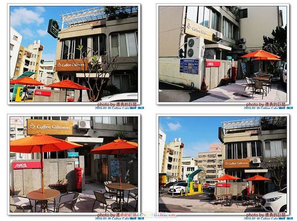 Coffee Cafe' 咖啡珈琲：(台南。中西區美食) Coffee Cafe' 咖啡珈琲 /  咖啡。甜點。正餐。陪你度過一個慵懶靜謐的個人時光!  / 抹茶厚鬆餅，舒芙蕾的綿密濕軟口感，絕不能錯過喔!