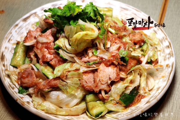 張君布帳馬車:台北車站韓式新品牌『張君布帳馬車』熱炒/聚餐/韓式料理