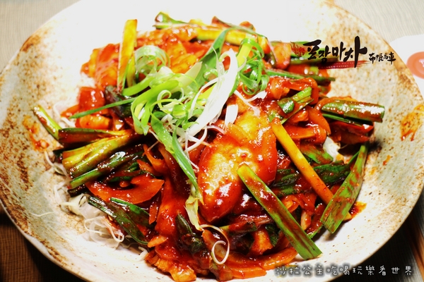 張君布帳馬車:台北車站韓式新品牌『張君布帳馬車』熱炒/聚餐/韓式料理