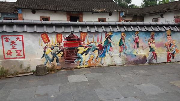 馬力埔彩繪小徑：【台中景點】馬力埔彩繪小徑