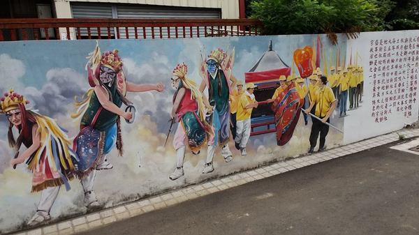 馬力埔彩繪小徑：【台中景點】馬力埔彩繪小徑