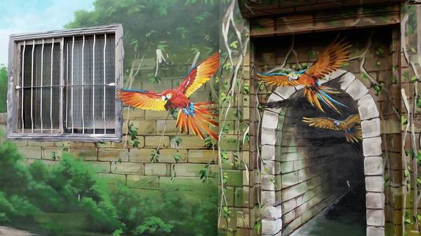 馬力埔彩繪小徑：【台中景點】馬力埔彩繪小徑