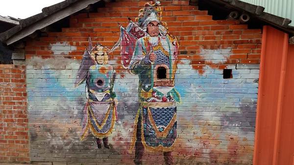 馬力埔彩繪小徑：【台中景點】馬力埔彩繪小徑