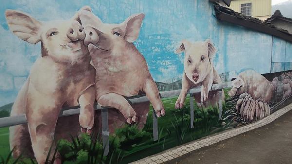 馬力埔彩繪小徑：【台中景點】馬力埔彩繪小徑