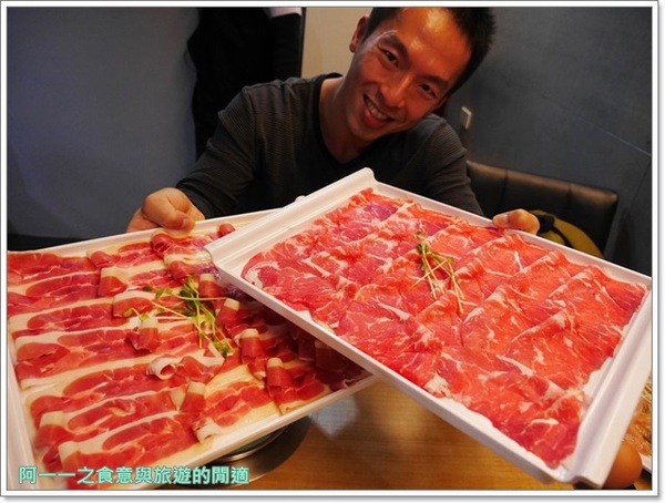 沐也日式涮涮鍋:新莊 沐也日式涮涮鍋 大份量平價肉盤(建議訂位)~大口吃肉好爽快