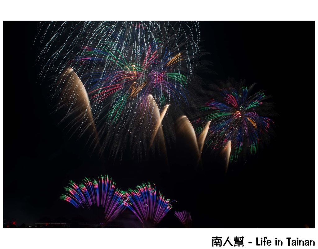台南正統鹿耳門聖母廟2016花火迎春(國際高空煙火秀)