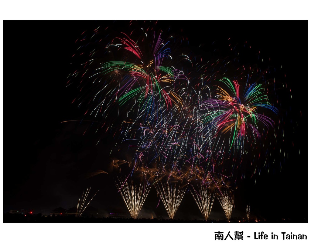 台南正統鹿耳門聖母廟2016花火迎春(國際高空煙火秀)