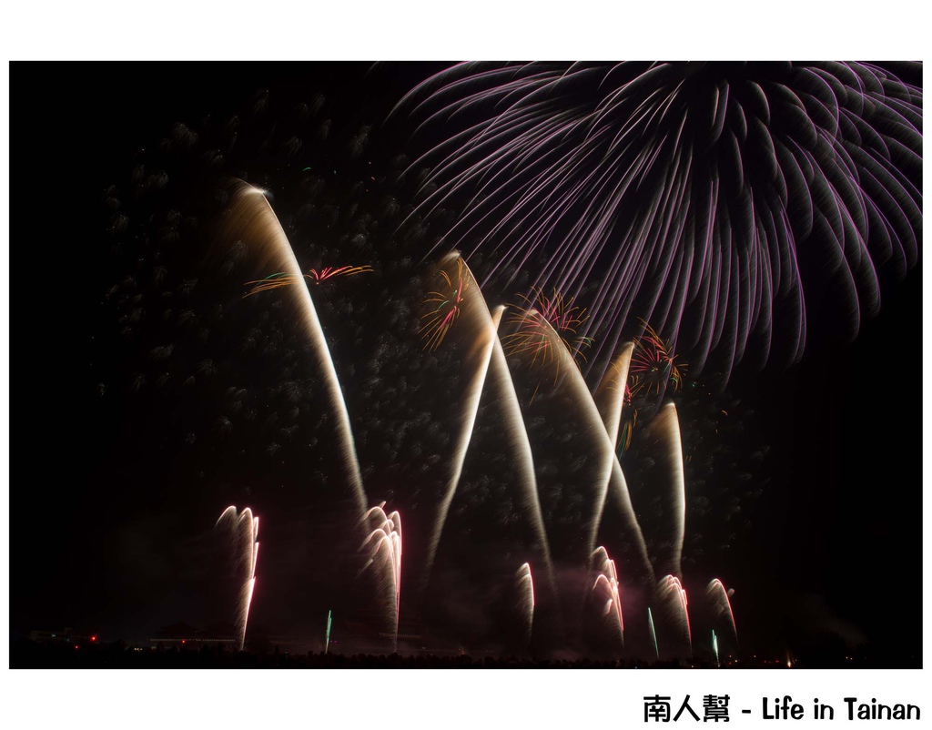 台南正統鹿耳門聖母廟2016花火迎春(國際高空煙火秀)