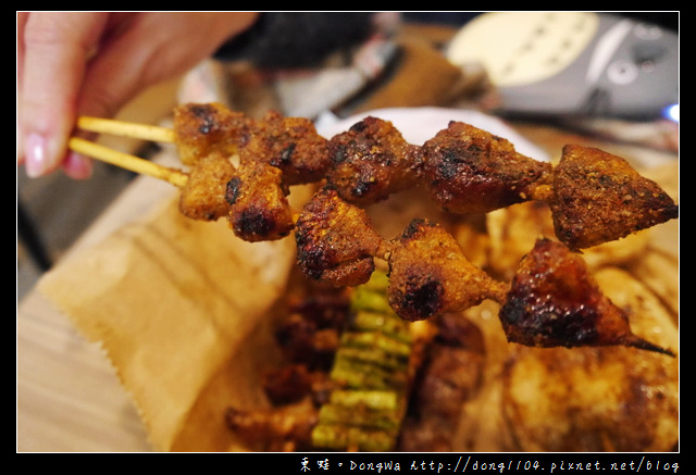 【台北食記】信義區串燒。焦糖楓日式無烟撒粉串燒永吉店