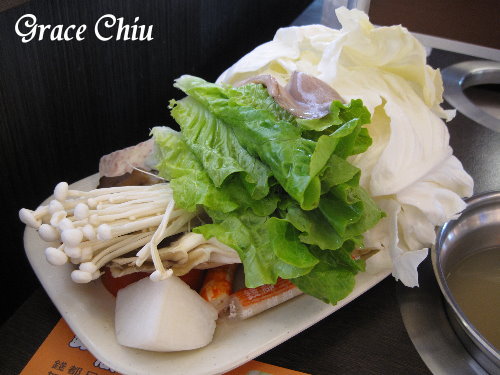 澎湃菜盤~錢都日式涮涮鍋(台北汀洲店)%2F台北平價小火鍋%2F台北平價涮涮鍋