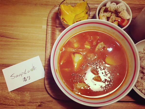 湯勺 Soup Ladle：[台南]巷弄裡的好味道 暖暖湯品 湯勺 Soup Ladle ( 原:勝利路西‧B )