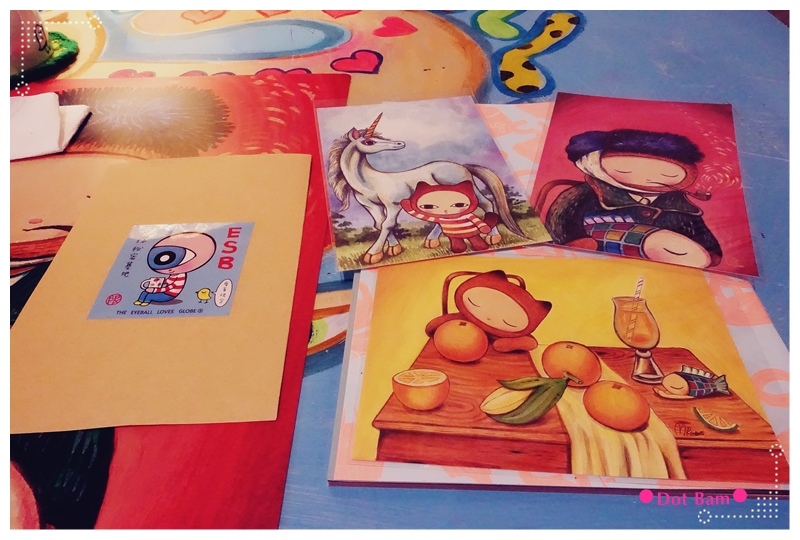 眼球咖啡 明信片.JPG