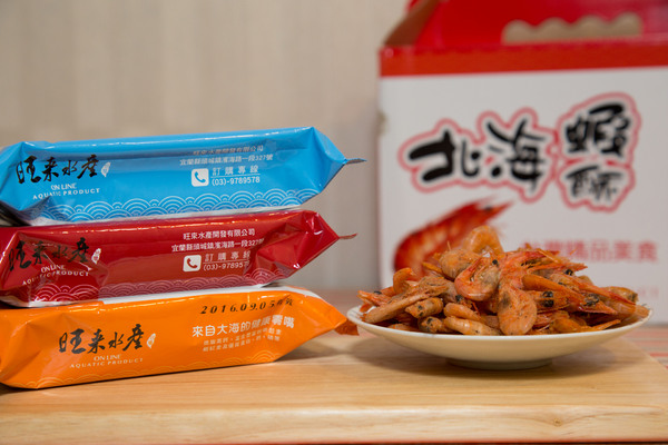 北海蝦酥：[宜蘭/宅配/伴手禮]台灣新鮮海味伴手禮 宵夜啤酒追劇必備 北海蝦酥