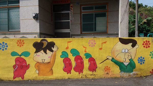 興全彩繪農村:【屏東景點】興化廍興全社區彩繪