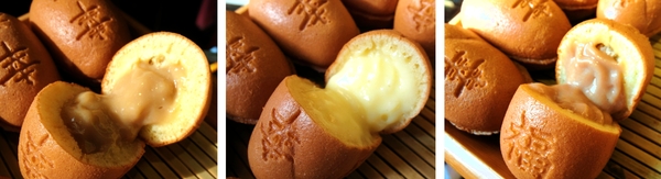 小野屋幸福燒:〖台中│美食〗小野屋幸福燒 ❤ 豐原廟東新美食~日式雞蛋糕,顆顆大爆漿,有招牌牛奶、伯爵奶茶、咖啡拿鐵,三種幸福滋味等你來品嘗~