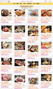 海綿飽飽的鳳梨城堡的美食牆