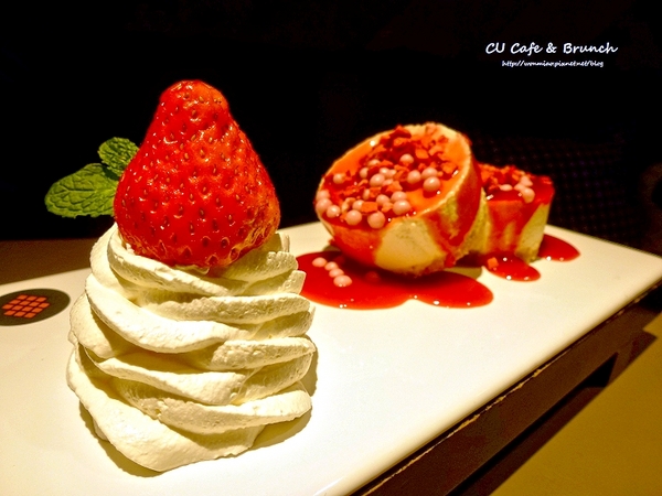 CU Cafe:【松山區下午茶, 早午餐/小巨蛋咖啡廳】必點冰滴咖啡, 草莓起司蛋糕... ✿✿ Cu Cafe and Brunch ✿✿
