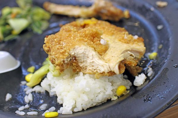 【桃園美食】蔡家排骨飯-軟嫩多汁的超強排隊美食排骨飯