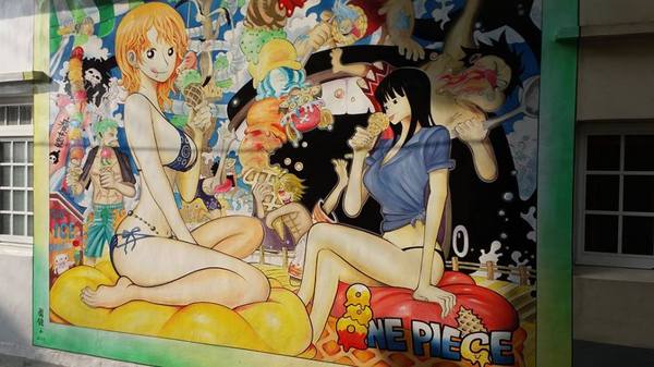 海賊王彩繪：【屏東景點】鹽埔海賊王彩繪