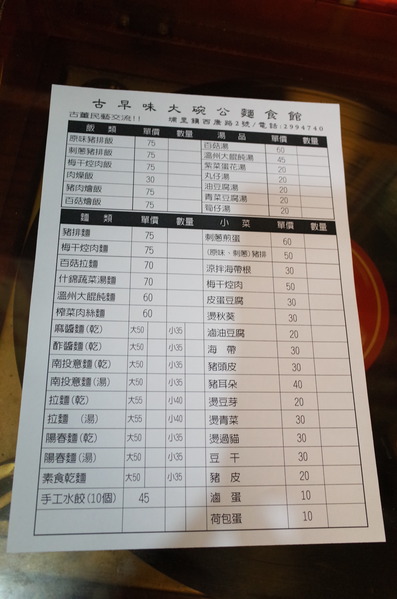 大碗公飯：【南投・埔里・麵食館】大碗公