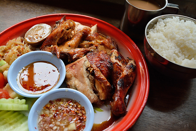 泰街頭:質感泰國風,好吃泰北烤半雞飯.咖哩.摩摩喳喳.月亮蝦餅,台北溫州街美食捷運台電大樓站