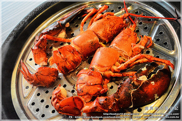 九鼎蒸霸蒸鮮料理:【高雄】鳳山區。九鼎蒸霸 蒸鮮料理 波士頓龍蝦雙人套餐
