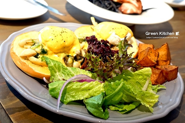 Green Kitchen 貳：【芝山早午餐  推薦】美好的一天, 就從這裡開始!!  ✿✿ Green Kitchen 貳 ✿✿