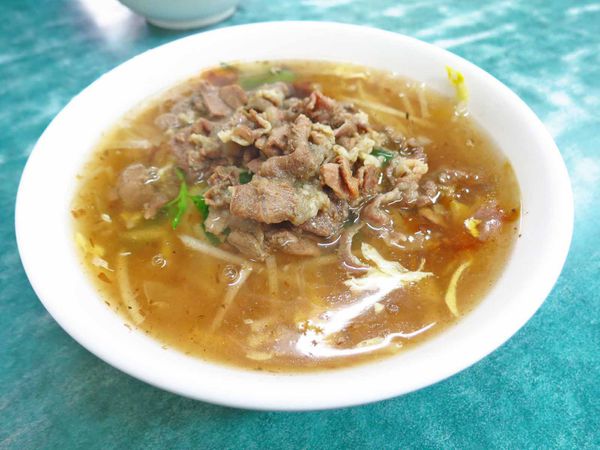 【桃園美食】丸朝牛肉麵-超大份量羊肉羹麵