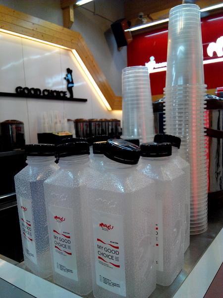 麻古茶坊:【臺南Ω東區】麻古茶坊。天然現做,健康和果肉都看得見的優質飲品