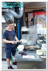 銘豐正宗原汁牛肉麵：中和美食小吃．蒜香順喉肉大塊──銘豐正宗原汁牛肉麵