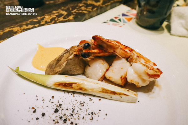 絢賞風尚鐵板燒:台北_ 絢賞風尚鐵板燒, 捷運南京復興站慶城街~海陸美味齊發!