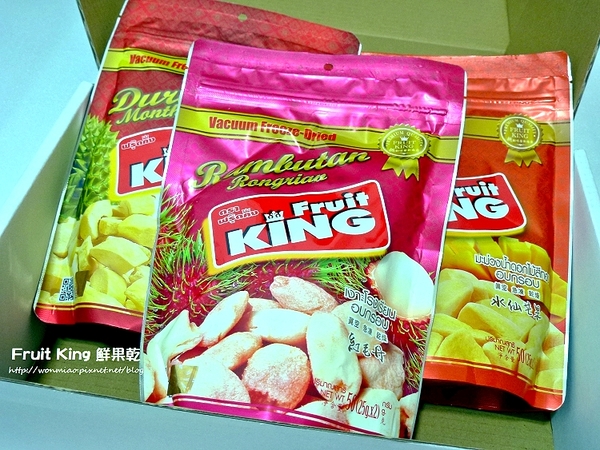 Fruit King 泰揚真空急凍乾燥鮮果乾:【PChome產品開箱文】不用出國也能大啖泰國鮮美水果 ✿✿ Fruit King 泰揚國際 真空急凍乾燥鮮果乾 ✿✿