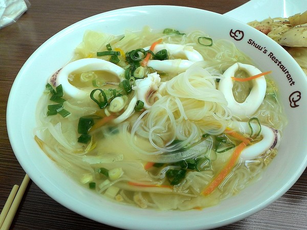 喬英河粉鳝魚花枝麵:喬英河粉鳝魚花枝麵