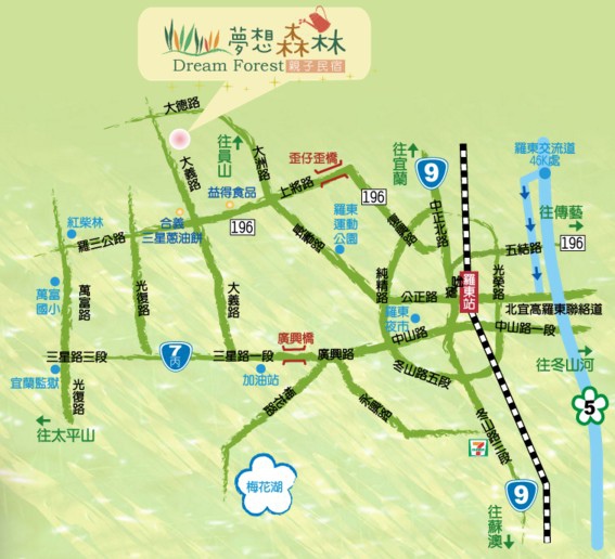 夢想森林MAP