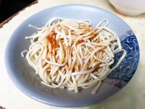 【三重美食】布袋麵豆菜麵-來自嘉義的美味
