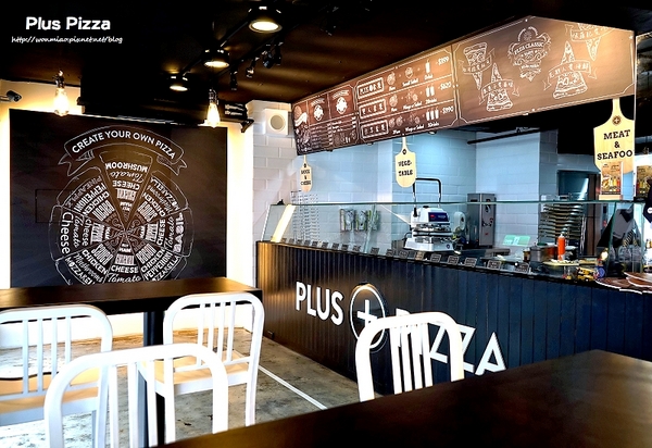 Plus Pizza:【公館美食/歌手梁靜茹開的店】創做出屬於自己獨一無二的美味披薩!! ✿✿ Plus Pizza ✿✿ (菜單)