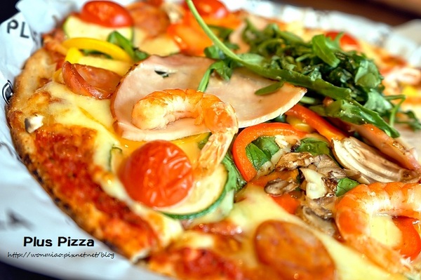 Plus Pizza:【公館美食/歌手梁靜茹開的店】創做出屬於自己獨一無二的美味披薩!! ✿✿ Plus Pizza ✿✿ (菜單)