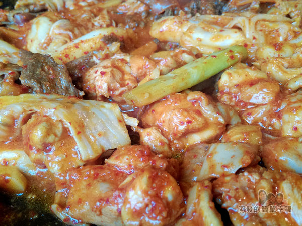 OMAYA春川炒雞22-春川炒雞B餐-料理過程特寫