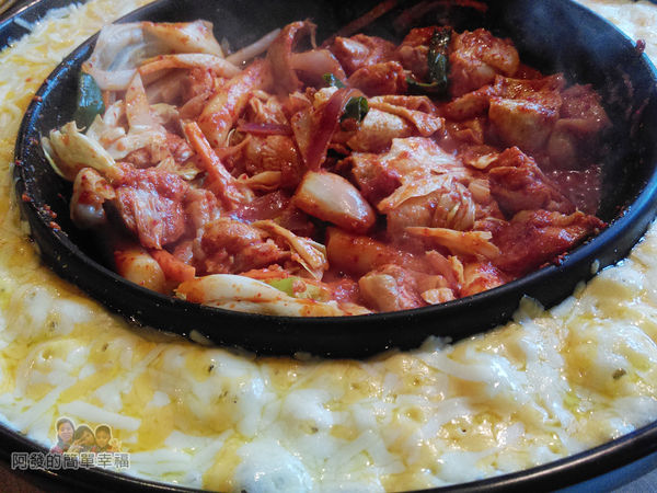 OMAYA春川炒雞30-李光洙(雙倍起司)春川炒雞鍋-再全部拌炒