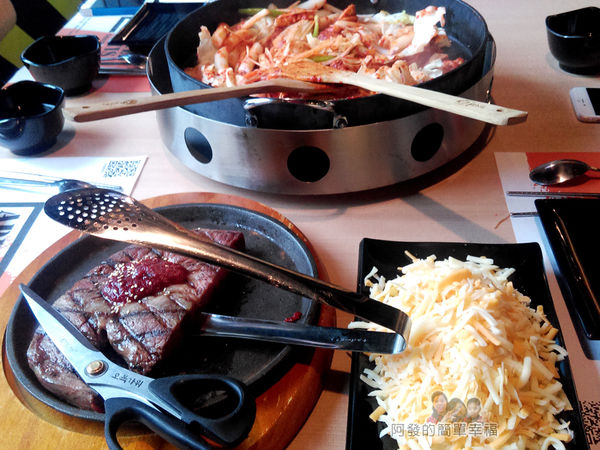 OMAYA春川炒雞16-12盎司厚切肉排+岩漿起司+春川炒雞