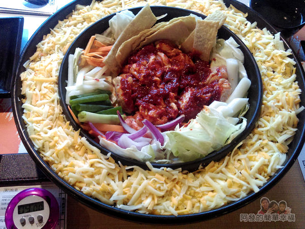 OMAYA春川炒雞29-李光洙(雙倍起司)春川炒雞鍋-先拌肉