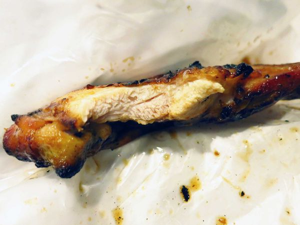 【永和美食】龐家生烤雞腿-樂華夜市附近的炭烤美食
