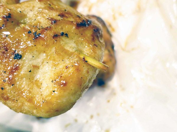 【永和美食】龐家生烤雞腿-樂華夜市附近的炭烤美食