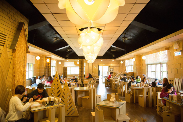 紙箱王創意園區(清境小瑞士花園)：[旅遊/食記/清境]創意紙餐廳 紙箱王創意園區(清境小瑞士花園店)