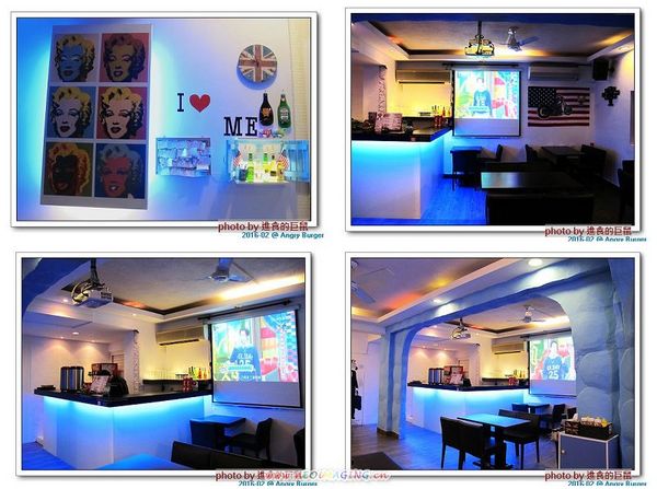 Angry Burger  美式餐廳：（台南。東區美食）Angry Burger 美式餐廳 /  美式漢堡，超大份量，還有大螢幕，讓你開心度過宵夜時光！