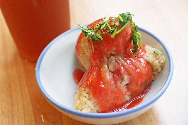 【台北美食】Ha婆蚵仔麵線手工餃子-特殊的辣蘿蔔蚵仔麵線